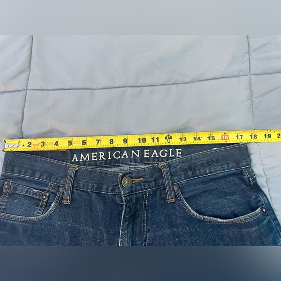 American Eagle original straight jeans. Size 32w and 32 inseam. 100%cotton - Picture 10 of 10